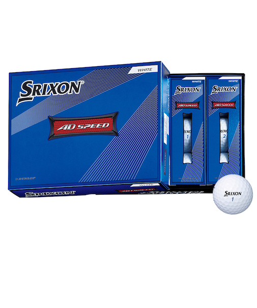 ゴルフボール ADスピード2 ホワイト ダース(12個入り)