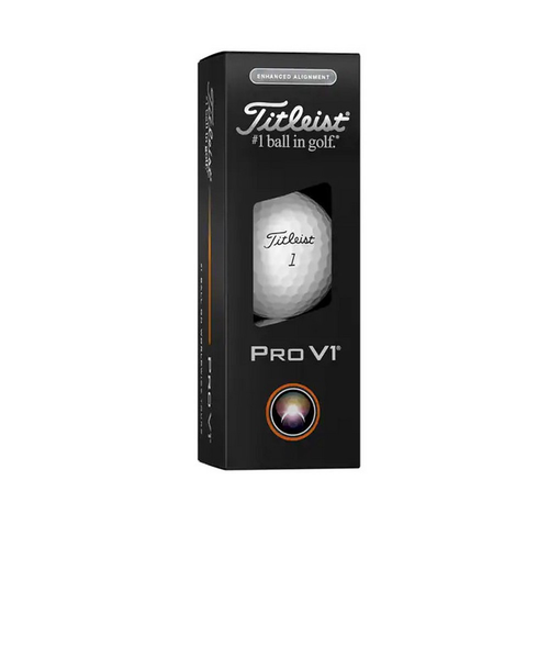 タイトリスト（TITLEIST）ゴルフボール PRO V1 25 EH スリーブ(3個入り