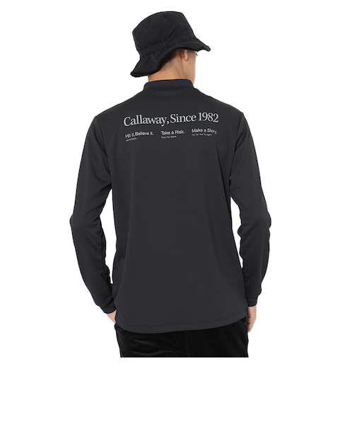 キャロウェイ（CALLAWAY）ゴルフウェア タックリバー長袖モックネックシャツ C25233104-1010