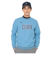 キャロウェイ（CALLAWAY）ゴルフウェア 長袖 カノコダブルニットクルーネックスウェット C25217103-1110