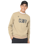 キャロウェイ（CALLAWAY）ゴルフウェア カノコダブルニットクルーネックスウェット C25217103-1040