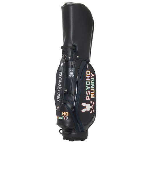 サイコバニー（Psycho Bunny）キャディバッグ カートキャディバッグ LOGOART PBMG5FC4-NVY