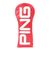 ピン（PING）ゴルフ フェアウェイウッド用 カラーコード ヘッドカバー HC-U2507 RD 38595 CｺｰﾄﾞHC FW