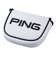 ピン（PING）ゴルフ カラーコード パターカバー マレット HC-U2509 WH 38597 CｺｰﾄﾞPCﾏﾚｯﾄ