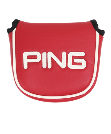 ピン（PING）ゴルフ カラーコード パターカバー マレット HC-U2509 RD 38597 CｺｰﾄﾞPCﾏﾚｯﾄ