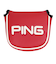 ピン（PING）ゴルフ カラーコード パターカバー マレット HC-U2509 RD 38597 CｺｰﾄﾞPCﾏﾚｯﾄ