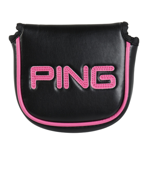 ピン（PING）ゴルフ カラーコード パターカバー マレット HC-U2509 BK 38597 CｺｰﾄﾞPCﾏﾚｯﾄ