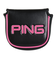 ピン（PING）ゴルフ カラーコード パターカバー マレット HC-U2509 BK 38597 CｺｰﾄﾞPCﾏﾚｯﾄ