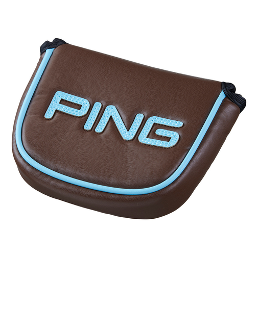 ピン（PING）ゴルフ カラーコード パターカバー マレット HC-U2509 BR 38597 CｺｰﾄﾞPCﾏﾚｯﾄ
