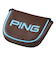 ピン（PING）ゴルフ カラーコード パターカバー マレット HC-U2509 BR 38597 CｺｰﾄﾞPCﾏﾚｯﾄ