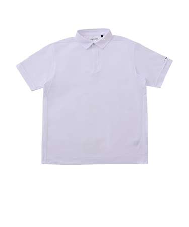 本間ゴルフ（HONMA）ゴルフウェア 吸汗速乾 半袖 ポロシャツ POLO WH