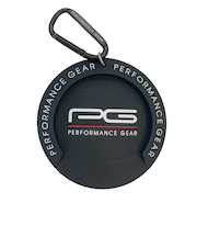パフォーマンスギア（PG）ゴルフ カップ型ネームプレート PGIT5T3048 BLK