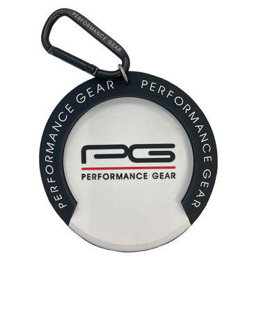 パフォーマンスギア（PG）ゴルフ カップ型ネームプレート PGIT5T3048 WHT