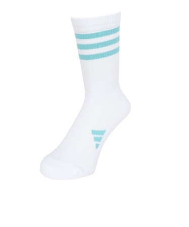 アディダス（adidas）ゴルフ クルー丈 スリーストライプ クッションソックス MGR52-JM0222