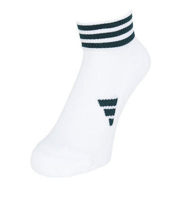 アディダス（adidas）アンクル丈 スリーストライプス クッションソックス MGR64-JM0225