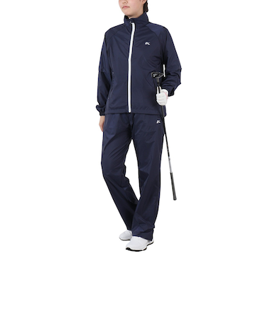 キャスコ（KASCO）ゴルフウェア レインウエア 雨具 上下セット 収納ポーチ付き KSRWL-002 NVY