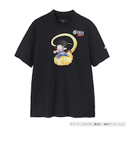 キャロウェイ(CALLAWAY)ゴルフウェア ドラゴンボール 孫悟空プリント 半袖 モックネック C25234152-1010