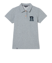 ROSASEN（ROSASEN）ゴルフウェア 鹿の子ダンボール 半袖ポロシャツ 045-24841-25AW-013