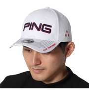 ピン(PING)ゴルフ 帽子 カラーコードカジュアルキャップ WH 38524