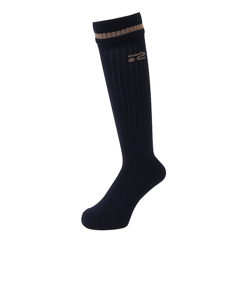 ROSASEN（ROSASEN）ゴルフ 足底パイル 針抜きリブ ハイソックス 046-44864-25AW-098