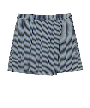 ROSASEN(ROSASEN)ゴルフウェア TC アシンメトリー プリーツスカート 045-74842-25AW-098