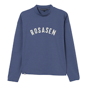 ROSASEN（ROSASEN）ゴルフウェア ソロナ 長袖 モックネックシャツ 045-24811-25AW-095