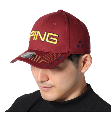 ピン（PING）ゴルフ 帽子 カラーコードカジュアルキャップ MRN HW-N2504 38524