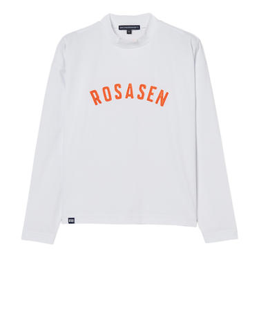 ROSASEN（ROSASEN）ゴルフウェア ソロナ 長袖 モックネックシャツ 045-24811-25AW-005