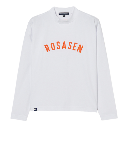 ROSASEN（ROSASEN）ゴルフウェア ソロナ 長袖 モックネックシャツ 045-24811-25AW-005