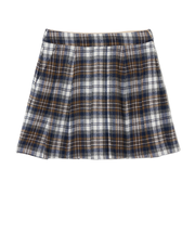 ROSASEN(ROSASEN)ゴルフウェア インナーパンツ付き プリーツチェックスカート 048-74842-25AW-053