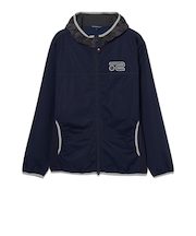 ROSASEN(ROSASEN)ゴルフウェア アウター 撥水 防風 三層フーディーブルゾン 044-54811-25AW-098