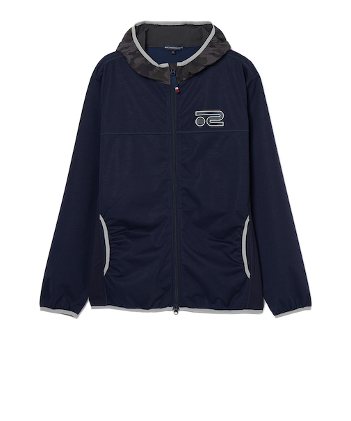 ROSASEN(ROSASEN)ゴルフウェア アウター 撥水 防風 三層フーディーブルゾン 044-54811-25AW-098