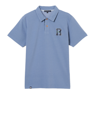 ROSASEN(ROSASEN)ゴルフウェア 鹿の子ダンボール 半袖 ポロシャツ 044-24841-25AW-095