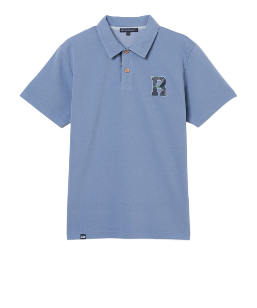 ROSASEN(ROSASEN)ゴルフウェア 鹿の子ダンボール 半袖 ポロシャツ 044-24841-25AW-095