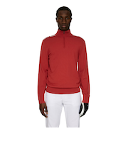 J.LINDEBERG（J.LINDEBERG）ゴルフウェア Mac Knitted ジップアップセーター 071-14914-25AW-064