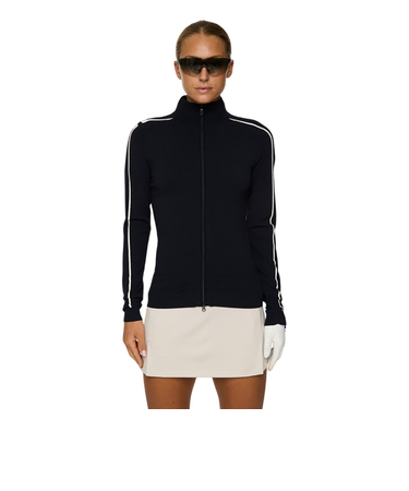 J.LINDEBERG(J.LINDEBERG)ゴルフウェア Aubree フルジップモックセーター 072-54915-25AW-098