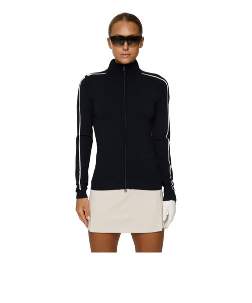 J.LINDEBERG(J.LINDEBERG)ゴルフウェア Aubree フルジップモックセーター 072-54915-25AW-098