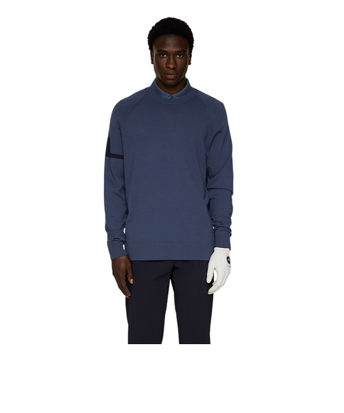 J.LINDEBERG - J.LINDEBERGレイトンウールクールマックス ハイネックセータ J.LINDEBERGゴルフウェア ヒースニットセーター 071-14913-25AW