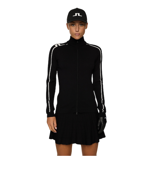 J.LINDEBERG(J.LINDEBERG)ゴルフウェア 長袖 Aubree フルジップモックセーター 072-54915… J.LINDEBERG（J.LINDEBERG）ゴルフウェア 長袖 Aubree フルジップ