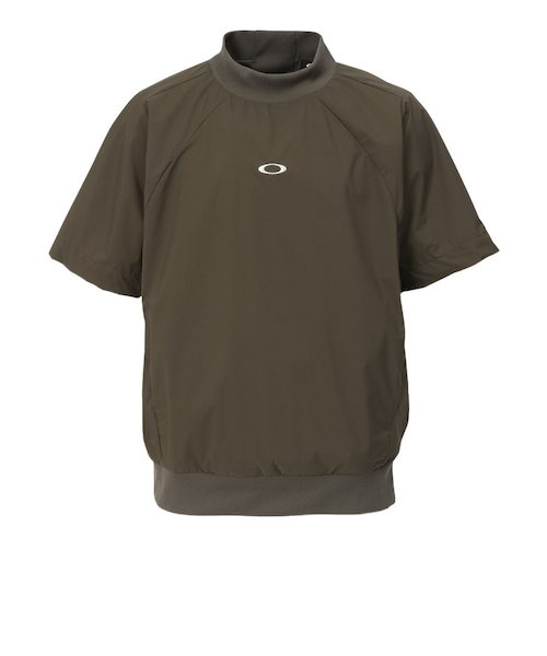 オークリー（OAKLEY）ゴルフウェア 撥水 半袖 モックネック プル