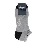 キャロウェイ(CALLAWAY)ゴルフ 抗菌防臭 表パイルアンクルソックス C25293100-1021