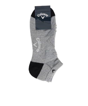キャロウェイ（CALLAWAY）ゴルフ 抗菌防臭 表パイルアンクルソックス C25293100-1021