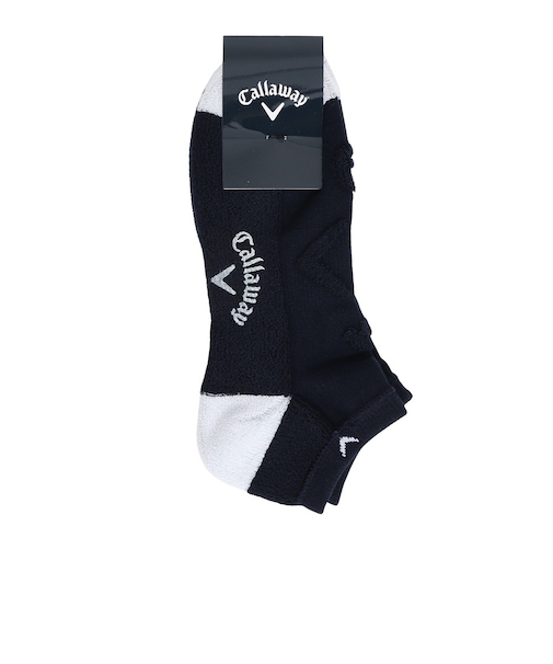 キャロウェイ（CALLAWAY）ゴルフ 抗菌防臭 表パイルアンクルソックス C25293100-1120