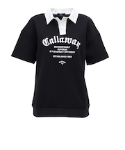 キャロウェイ(CALLAWAY)ゴルフウェア 半袖 スウェット ポロシャツ C25217201-1010