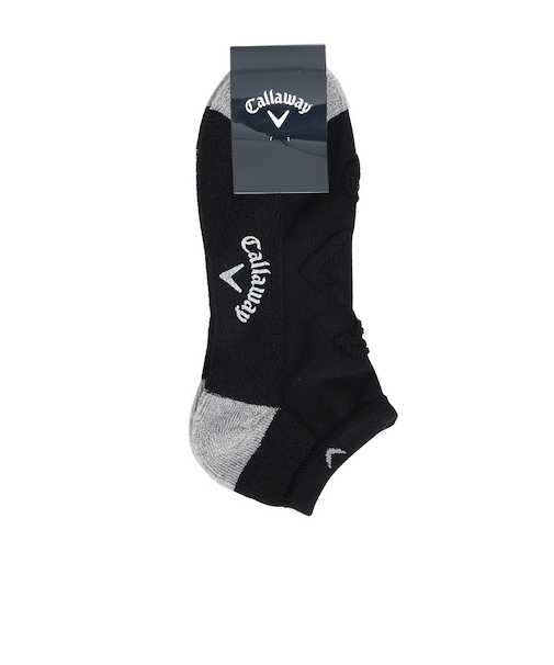 キャロウェイ（CALLAWAY）ゴルフ 抗菌防臭 表パイルアンクルソックス C25293100-1010