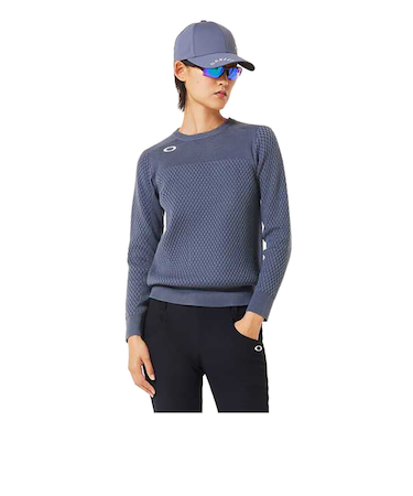 オークリー（OAKLEY）ゴルフウェア ELEVATE SURFACE SWEATER クルーネック FOA500910-62C