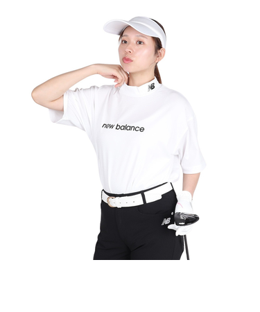 ニューバランス（new balance）ゴルフウェア 半袖 モックネック プルオーバー 012-5266501-030
