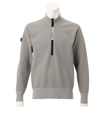 ブリーフィング(BRIEFING)ゴルフウェア 長袖 MS WR ニット ハーフジップトップ BRG253M31-014