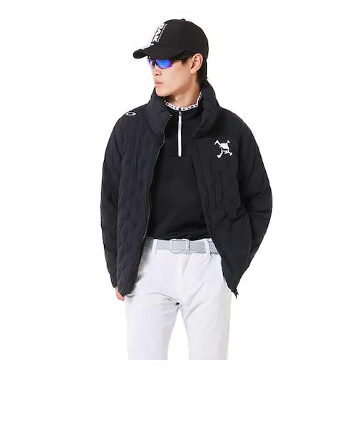 オークリー（OAKLEY）ゴルフウェア 防寒 アウター SKULL IDEALLY HYBRID PUFF ジャケット FOA408277-02E