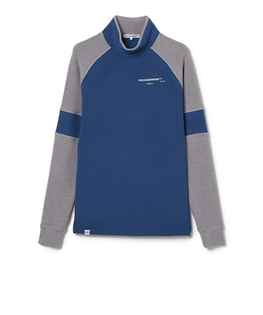 ROSASEN（ROSASEN）ゴルフウェア 吸湿発熱 長袖モックシャツ 047-24011-25AW-095